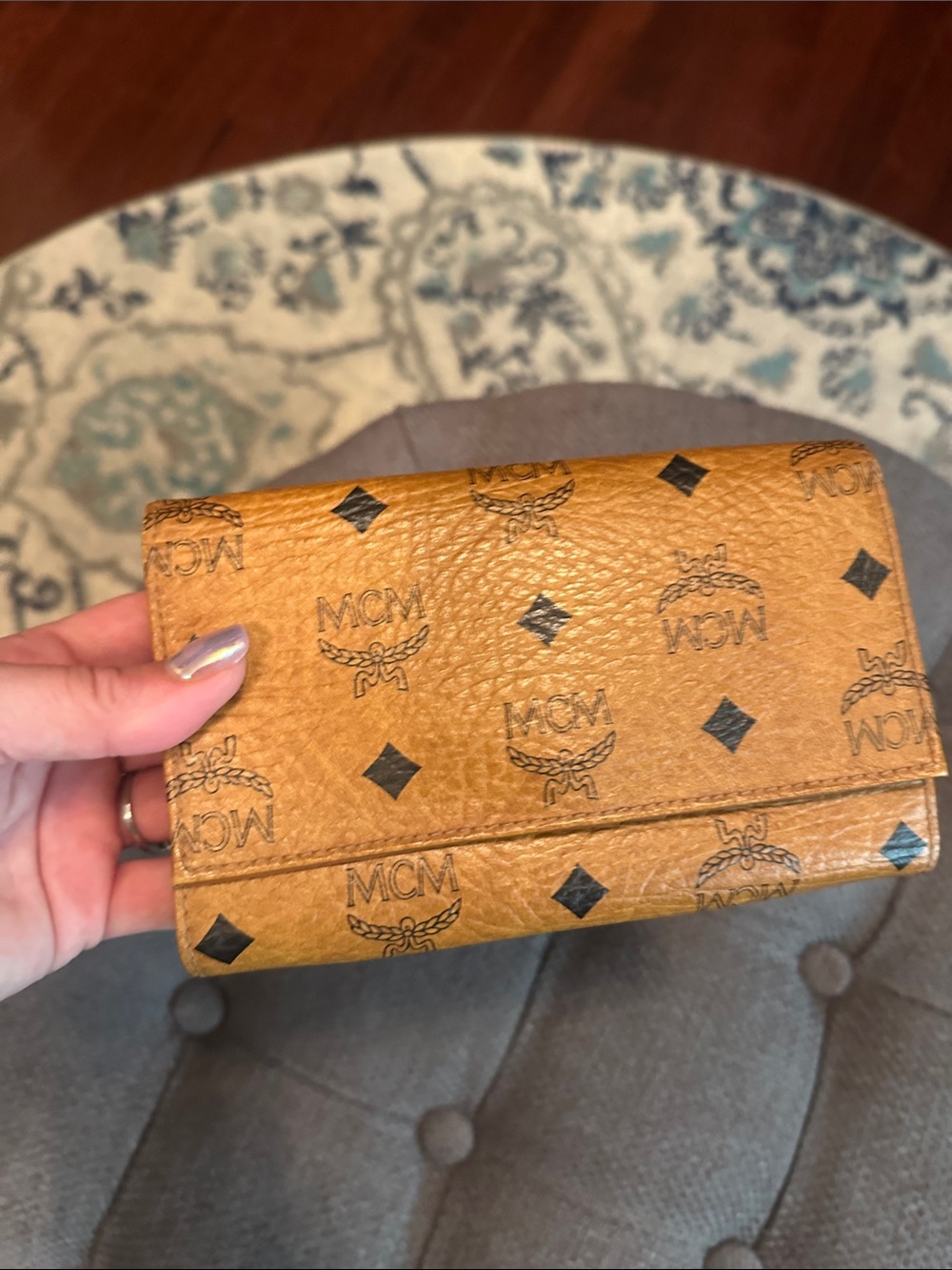 Amazing condition MCM cognac color wallet - Picture 10 of 10